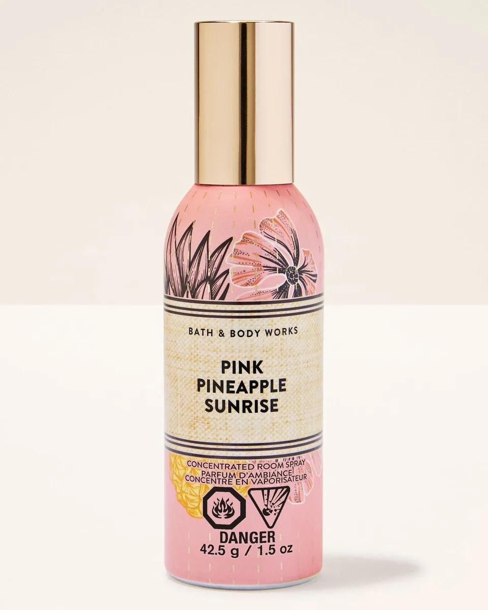 اسپری معطر اتاق غلیظ بث اند بادی ورکس پینک پاینپل سانرایز ۴۲.۵ گرم